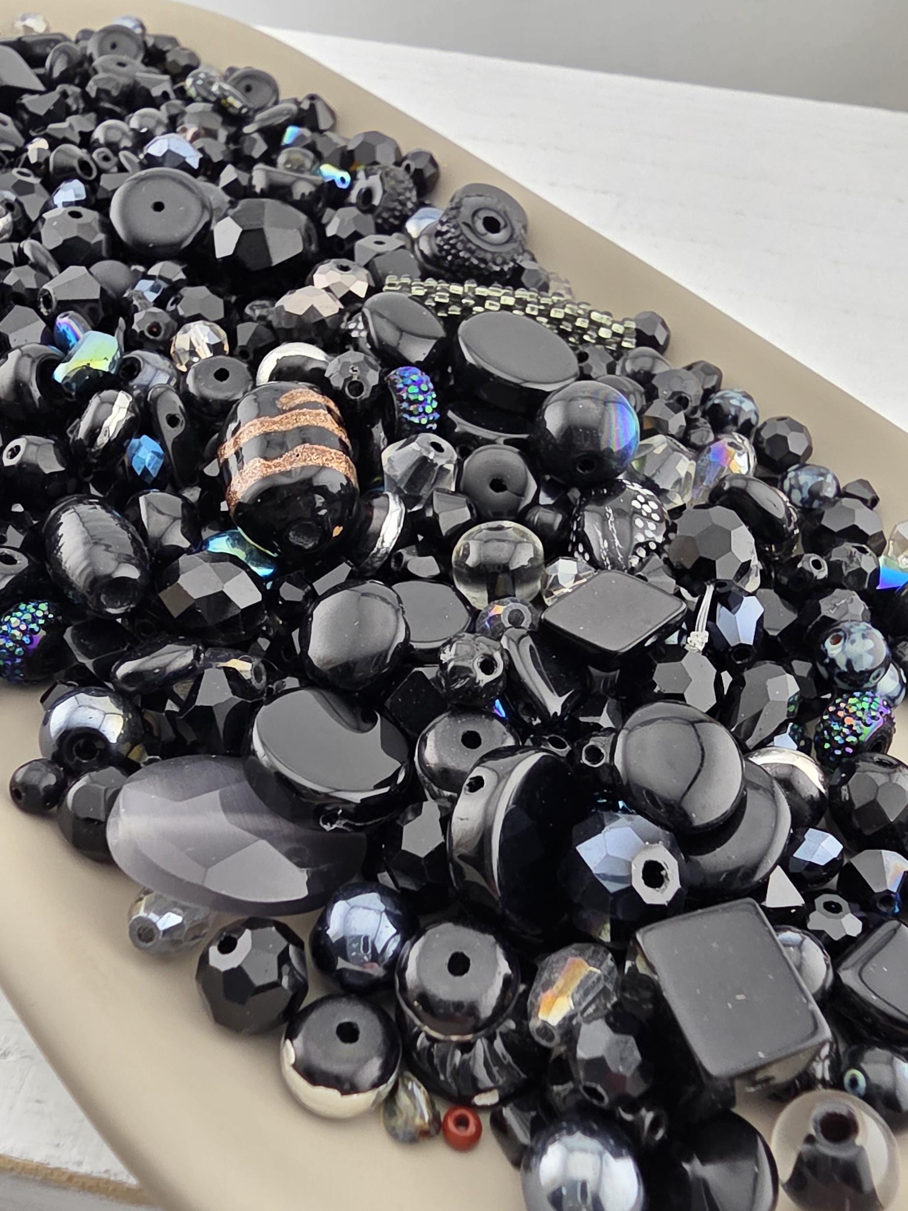 Learise Exclusive "Little Black Dress" Glass Bead Soup Mix (30g Pkg)