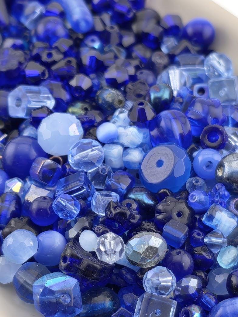 Learise Exclusive "Berry Blue" Glass Bead Soup Mix (30g Pkg)