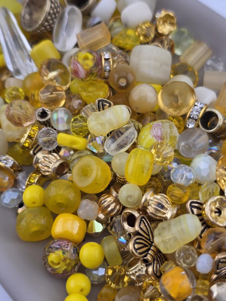 Learise Exclusive "Sunny Sundays" Glass Bead Soup Mix (56g Pkg)