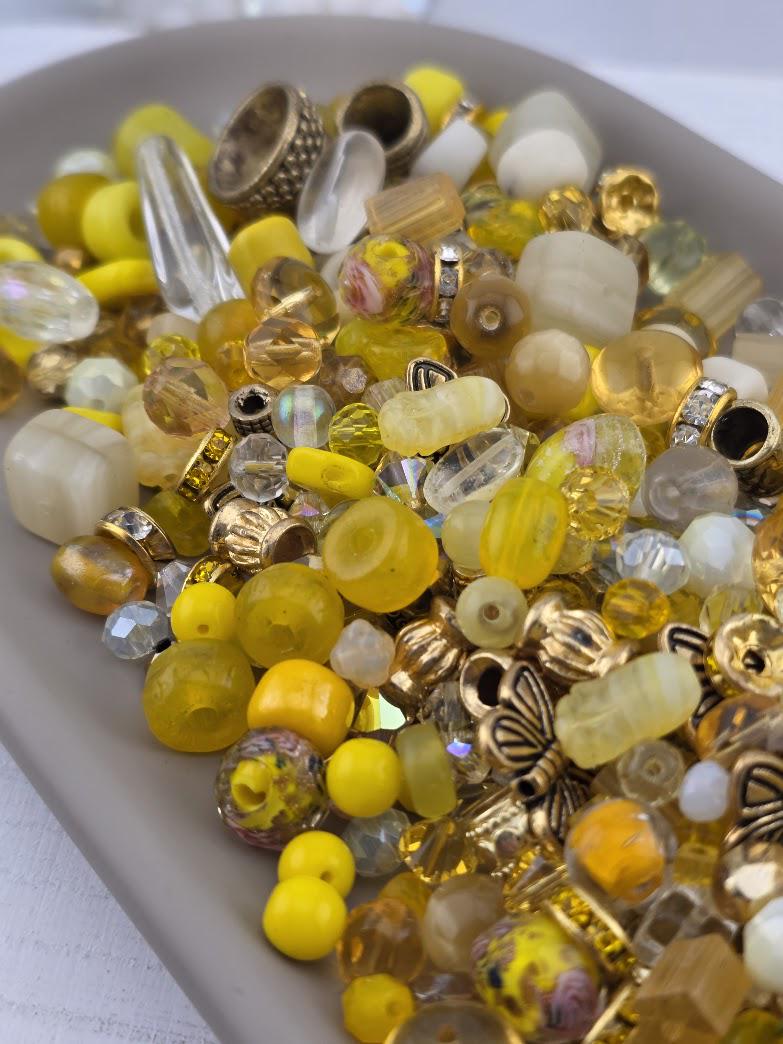 Learise Exclusive "Sunny Sundays" Glass Bead Soup Mix (56g Pkg)