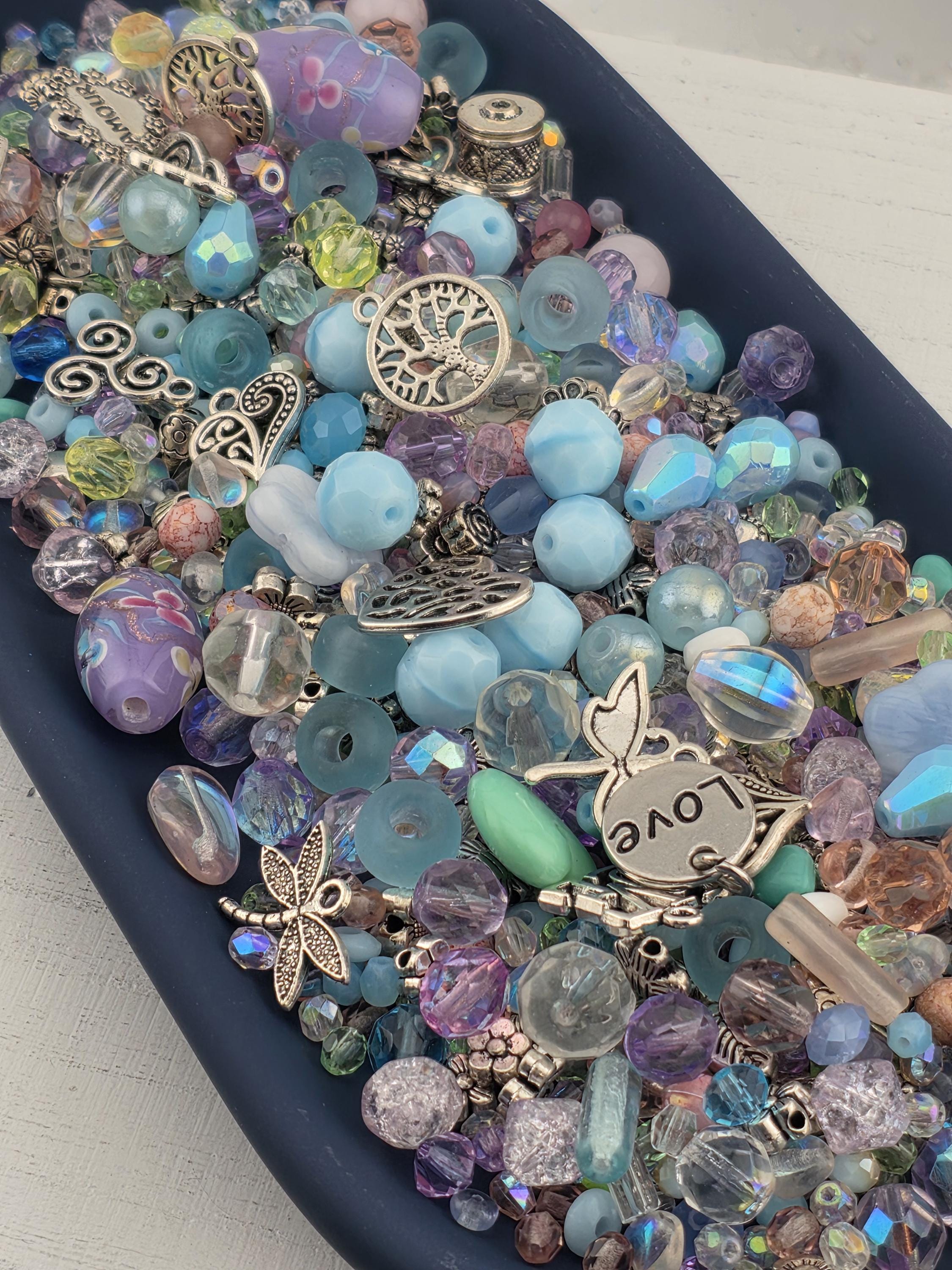 Learise Exclusive "Dreamscape Jewels" Glass Bead Soup Mix (56g Pkg)