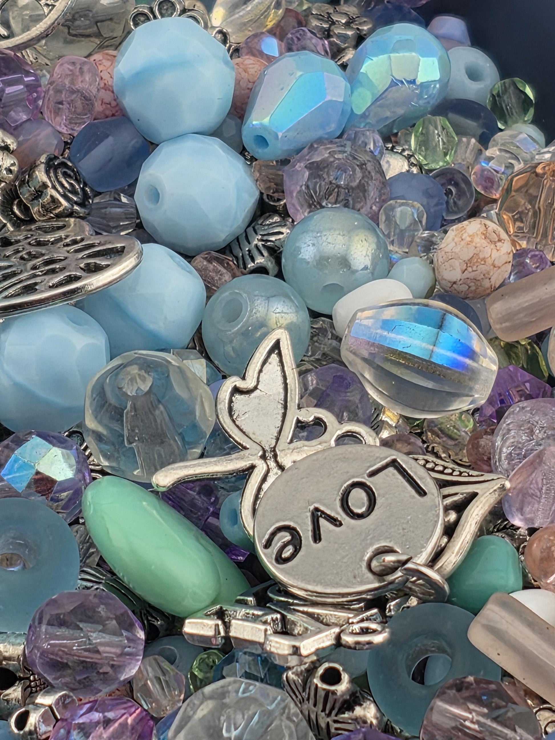 Learise Exclusive "Dreamscape Jewels" Glass Bead Soup Mix (56g Pkg)