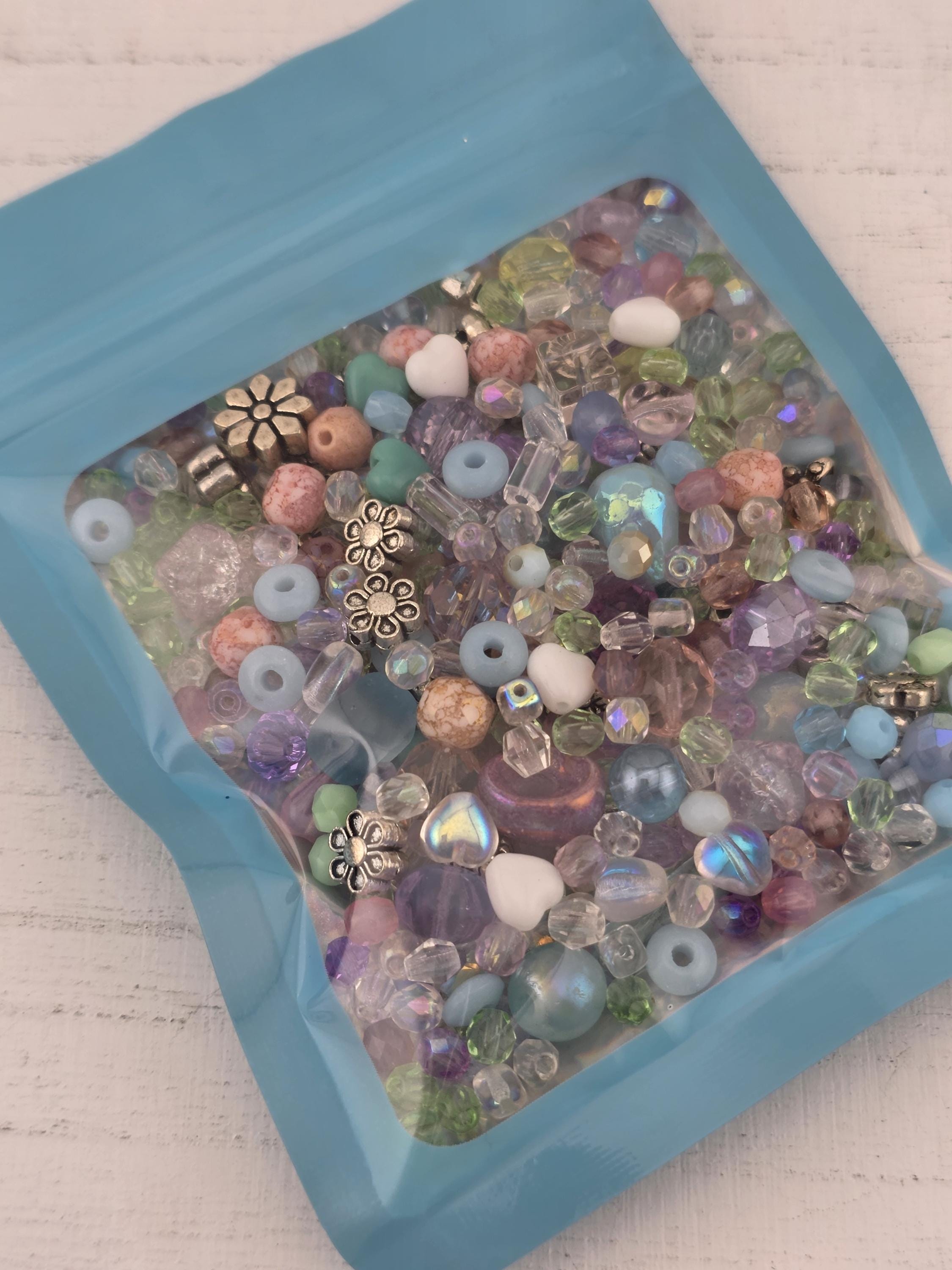 Learise Exclusive "Dreamscape Jewels" Glass Bead Soup Mix (56g Pkg)