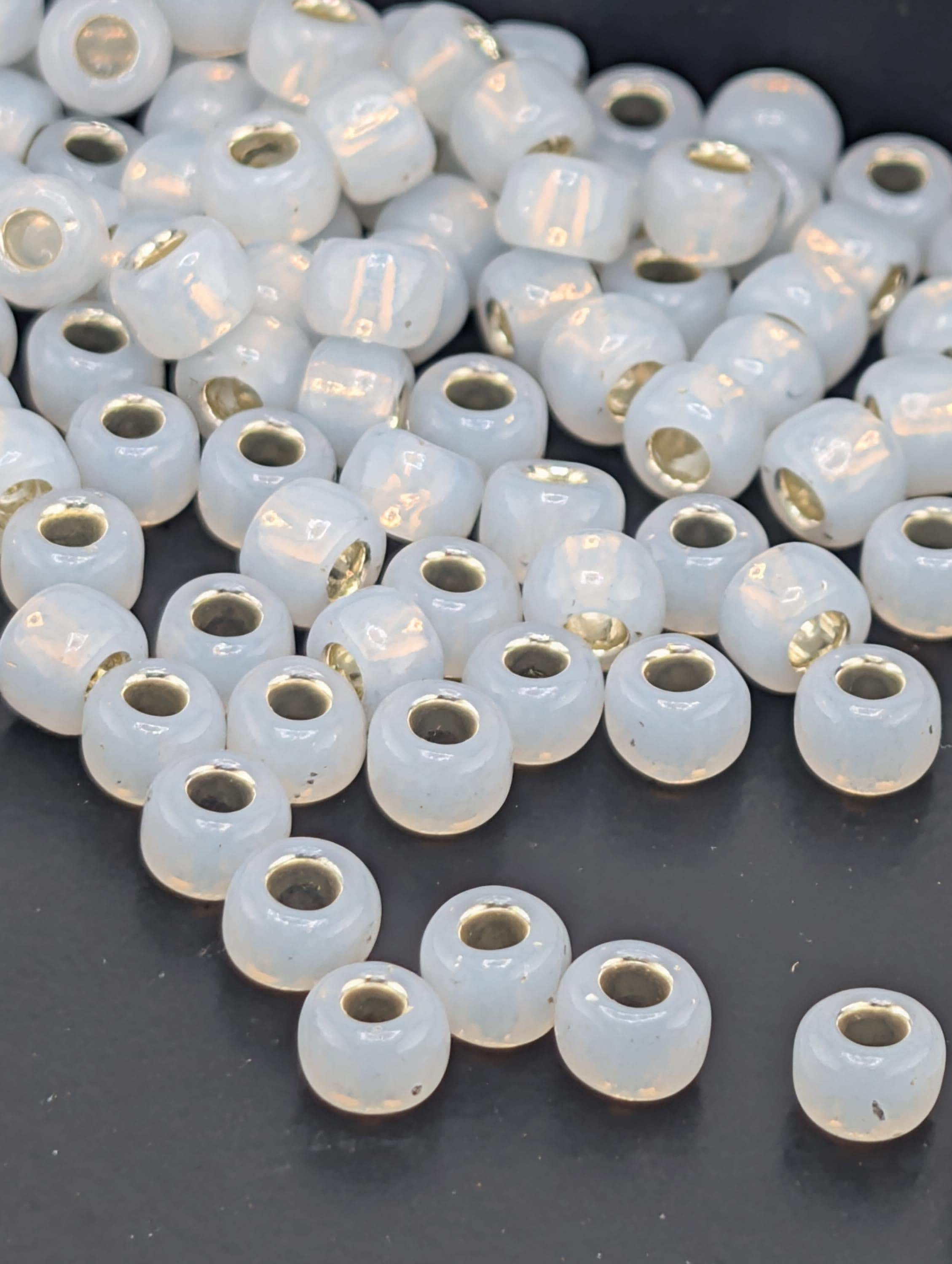 Toho Japanese Seed Beads - Silver-Lined Cloud, Size 6/0, 2.5" Tube