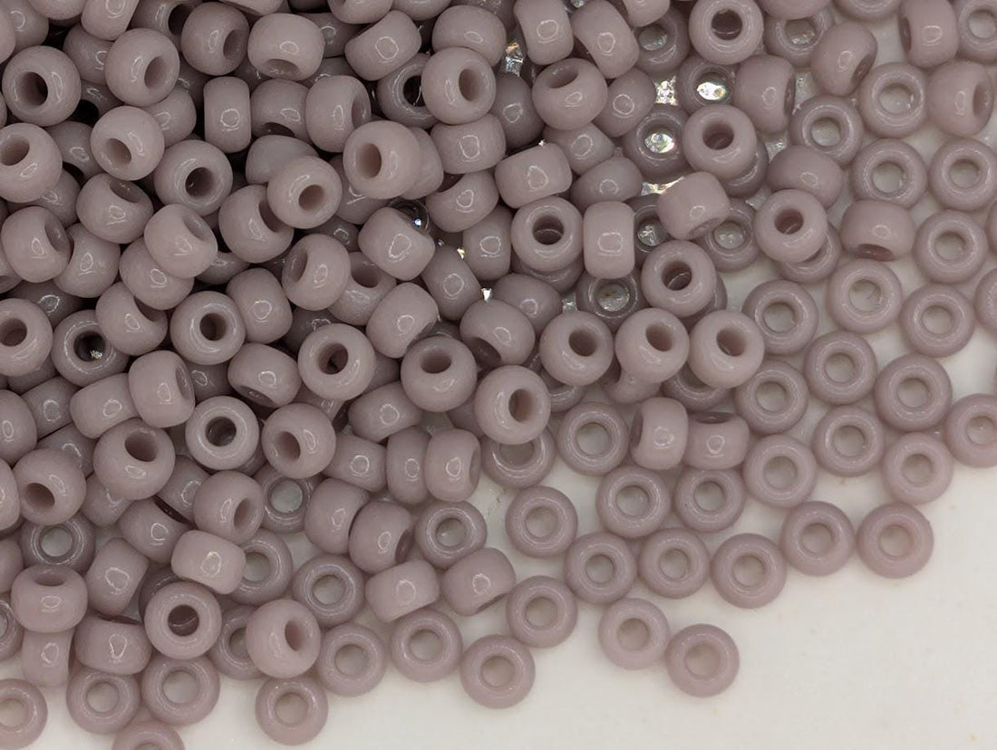 Miyuki Seed Beads, Dusky Lavender Opaque (11/0, 20g Pack)