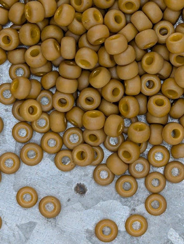 Miyuki Rocaille Beads: Moon Glow Opaque Matte Glazed Rainbow, Size 6/0