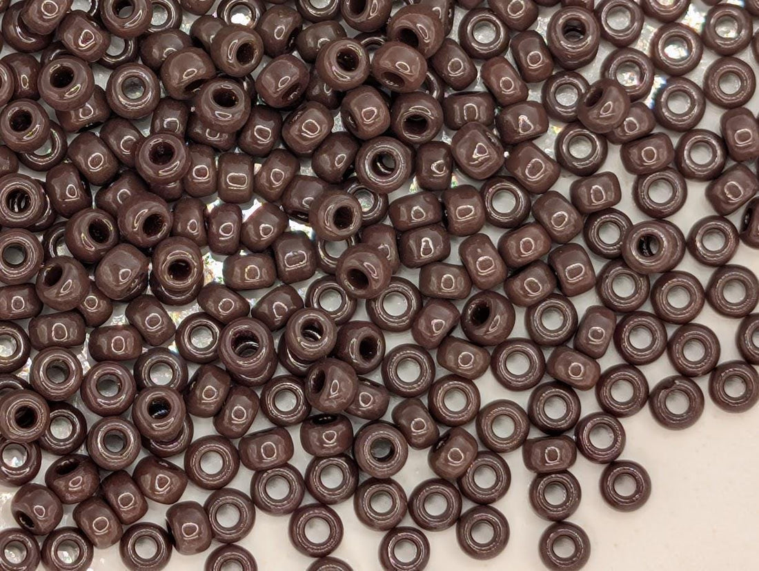 Miyuki Seed Beads: Espresso Bean Opaque Color (11/0, 20g)