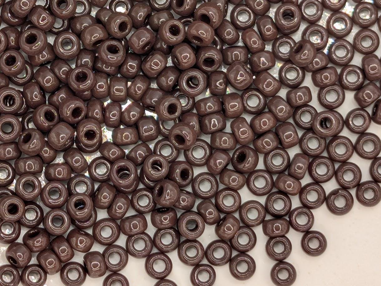 Miyuki Seed Beads: Espresso Bean Opaque Color (11/0, 20g)