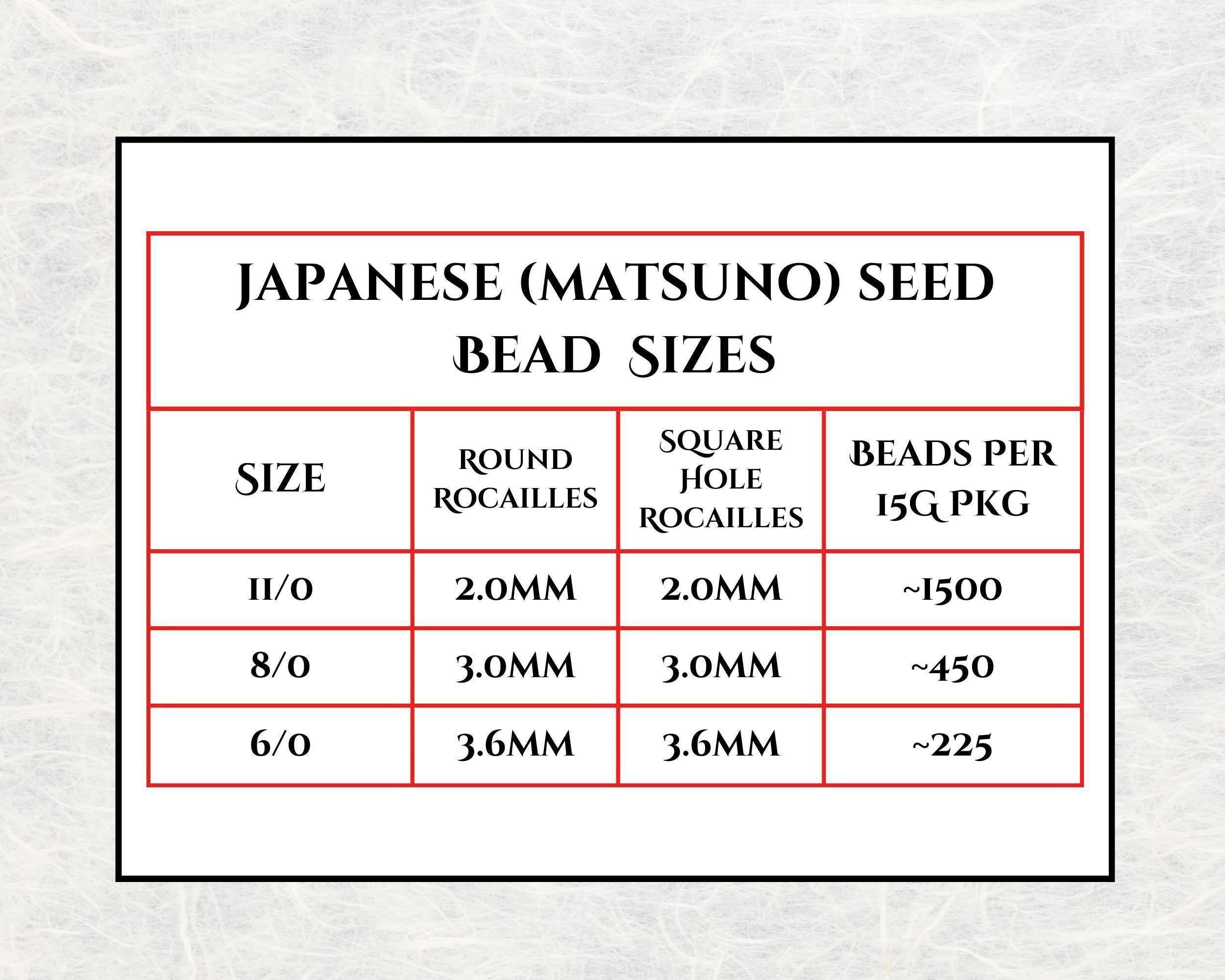 1985SB Opaque Matte Navy Blue 11/0 Round Matsuno Seed Beads (15g, ~1650 pcs)