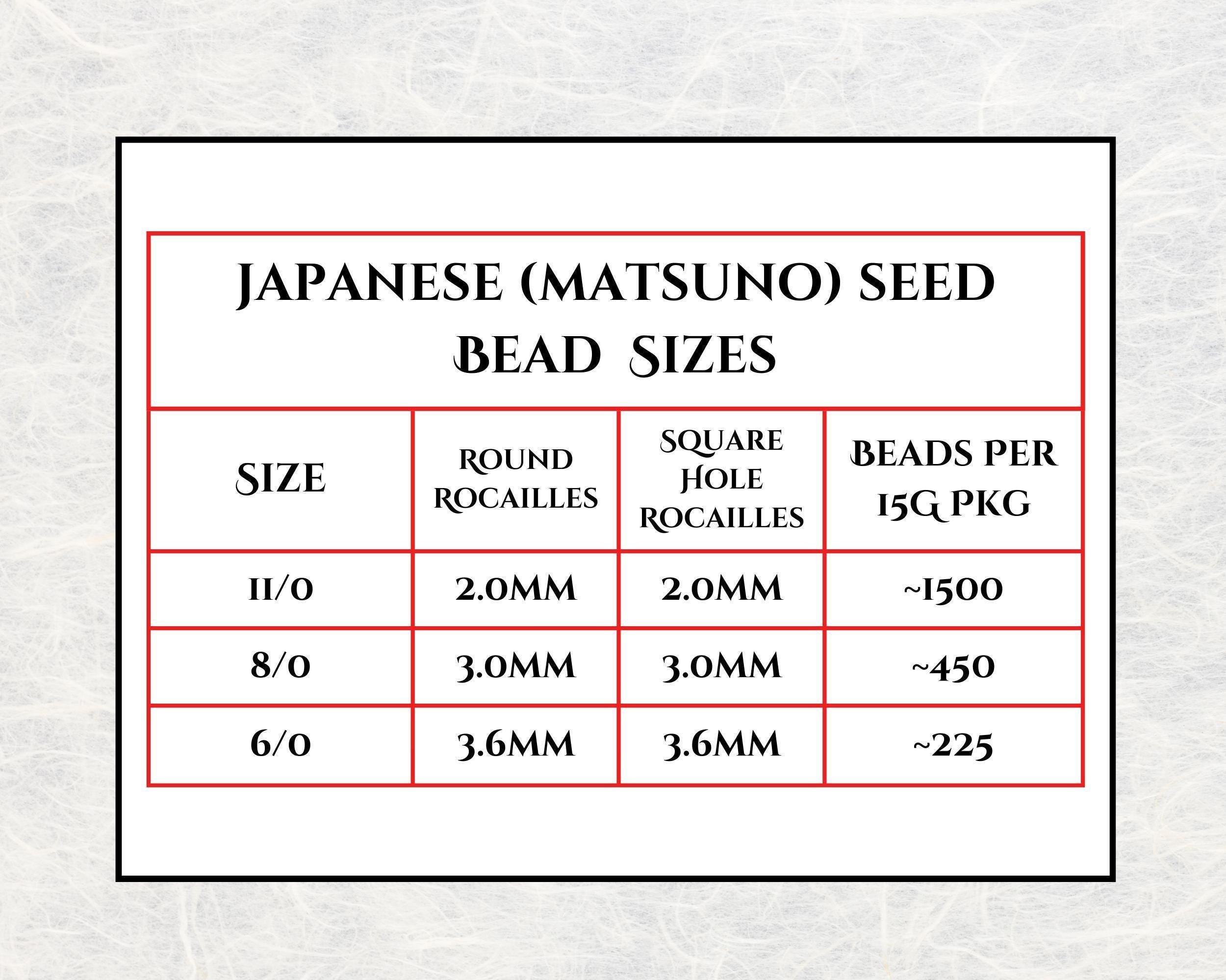 1818SB Opaque Green 11/0 Round Matsuno Seed Beads (15g, ~1650 pcs)