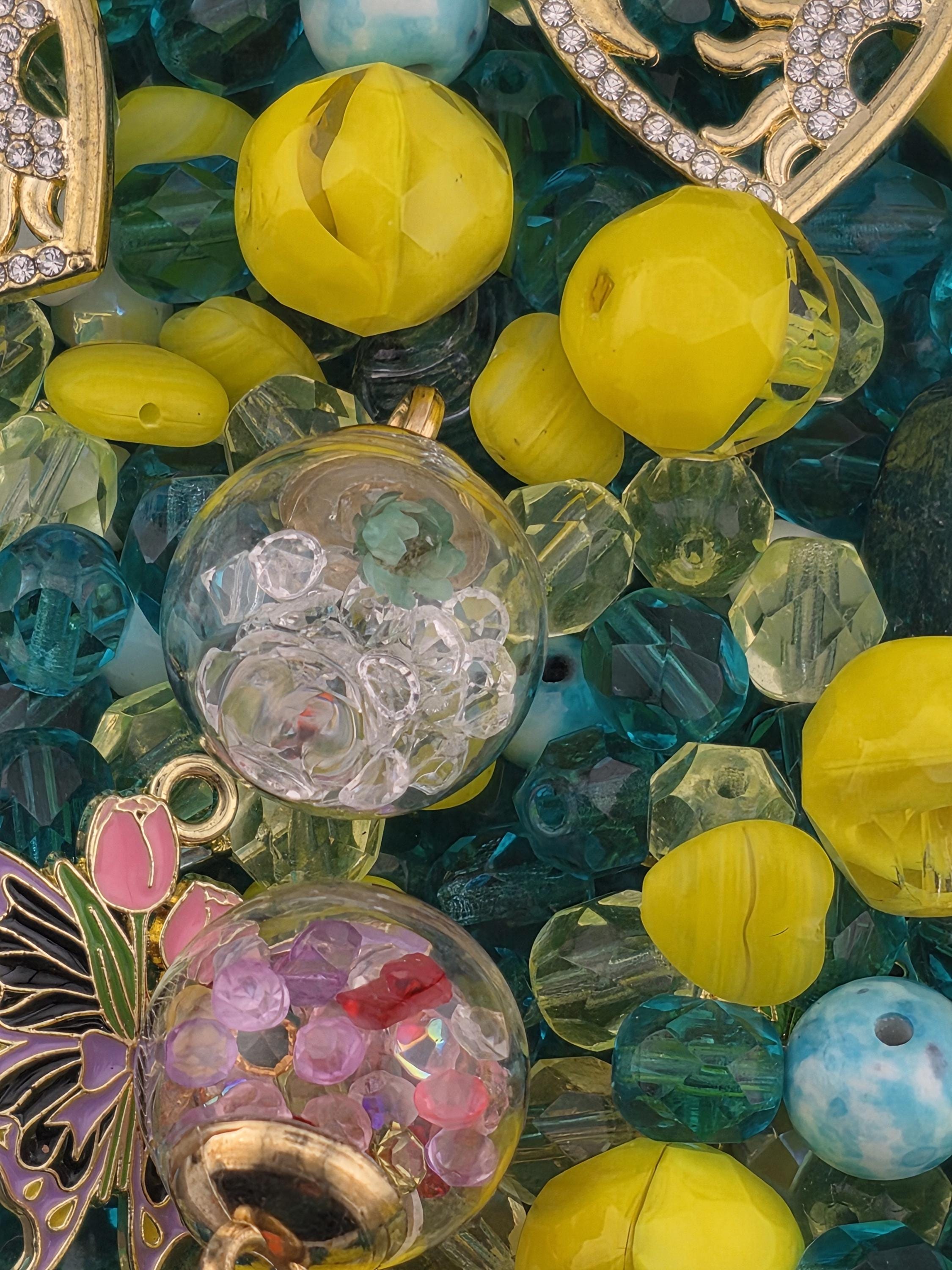 2oz Exclusive "Tropical Sunshine" Glass Bead Mix