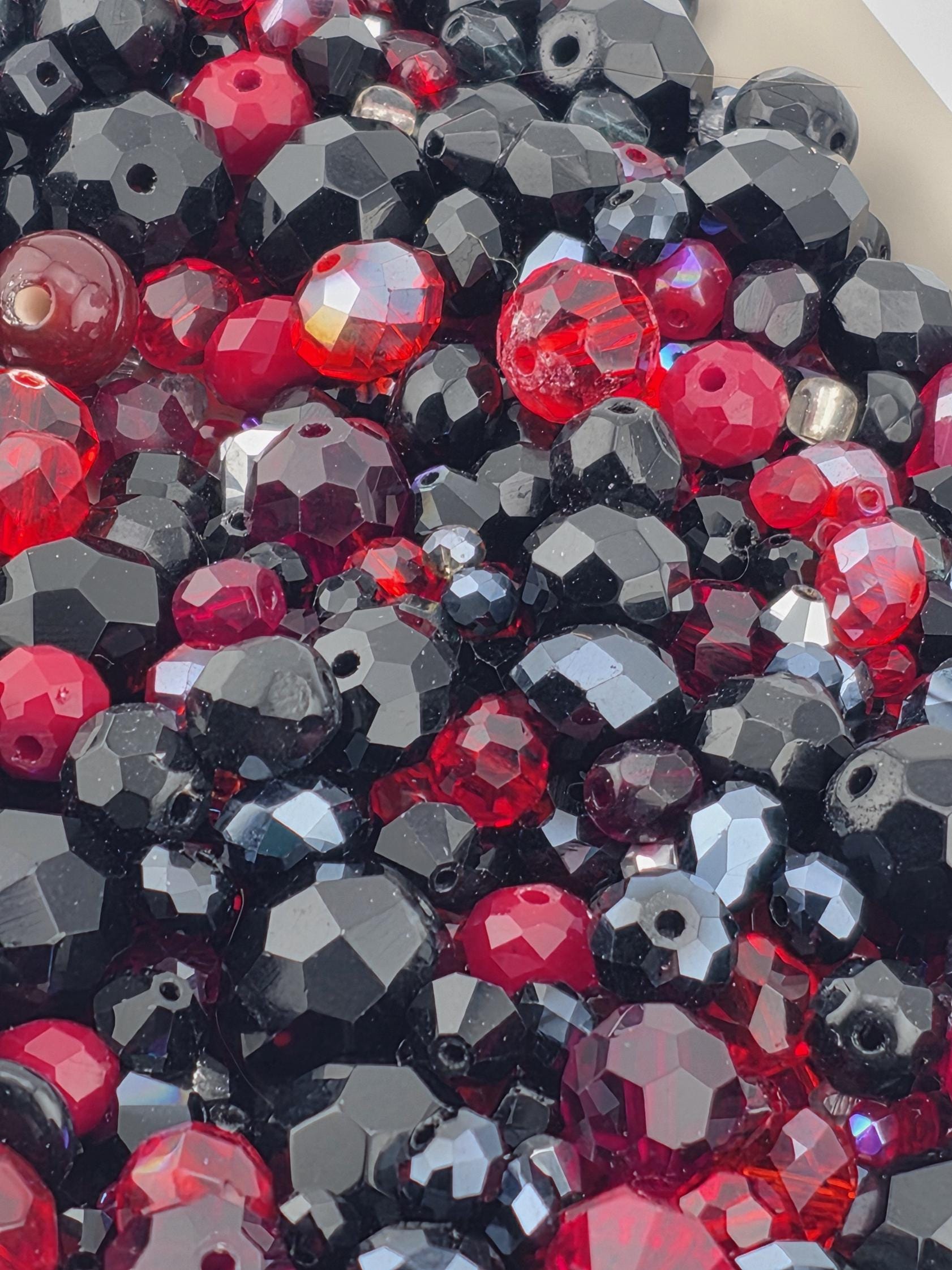 Learise Exclusive "Midnight Flame" Glass Bead Soup Mix (30g Pkg)