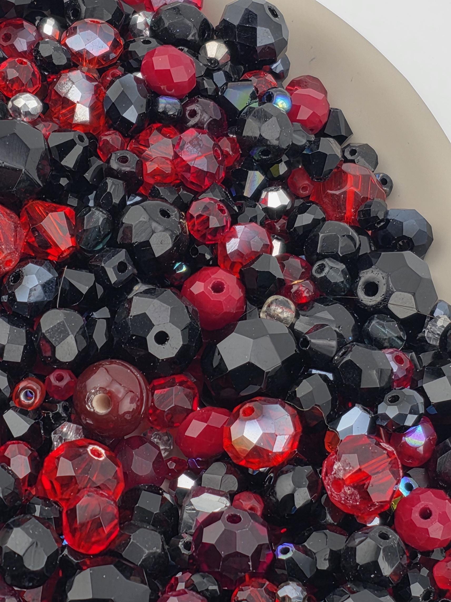 Learise Exclusive "Midnight Flame" Glass Bead Soup Mix (30g Pkg)