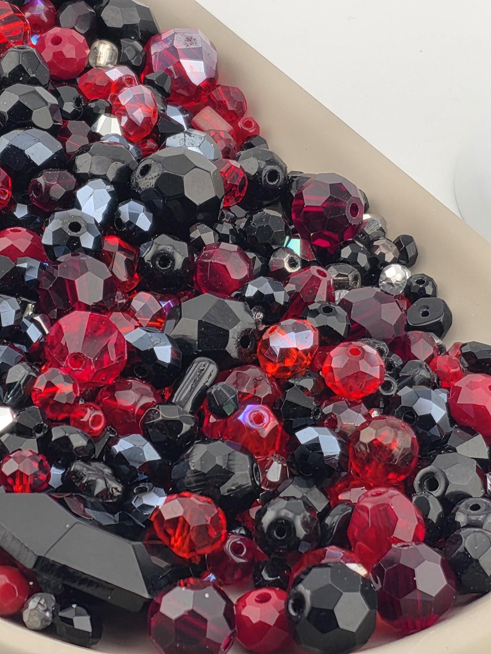 Learise Exclusive "Midnight Flame" Glass Bead Soup Mix (30g Pkg)