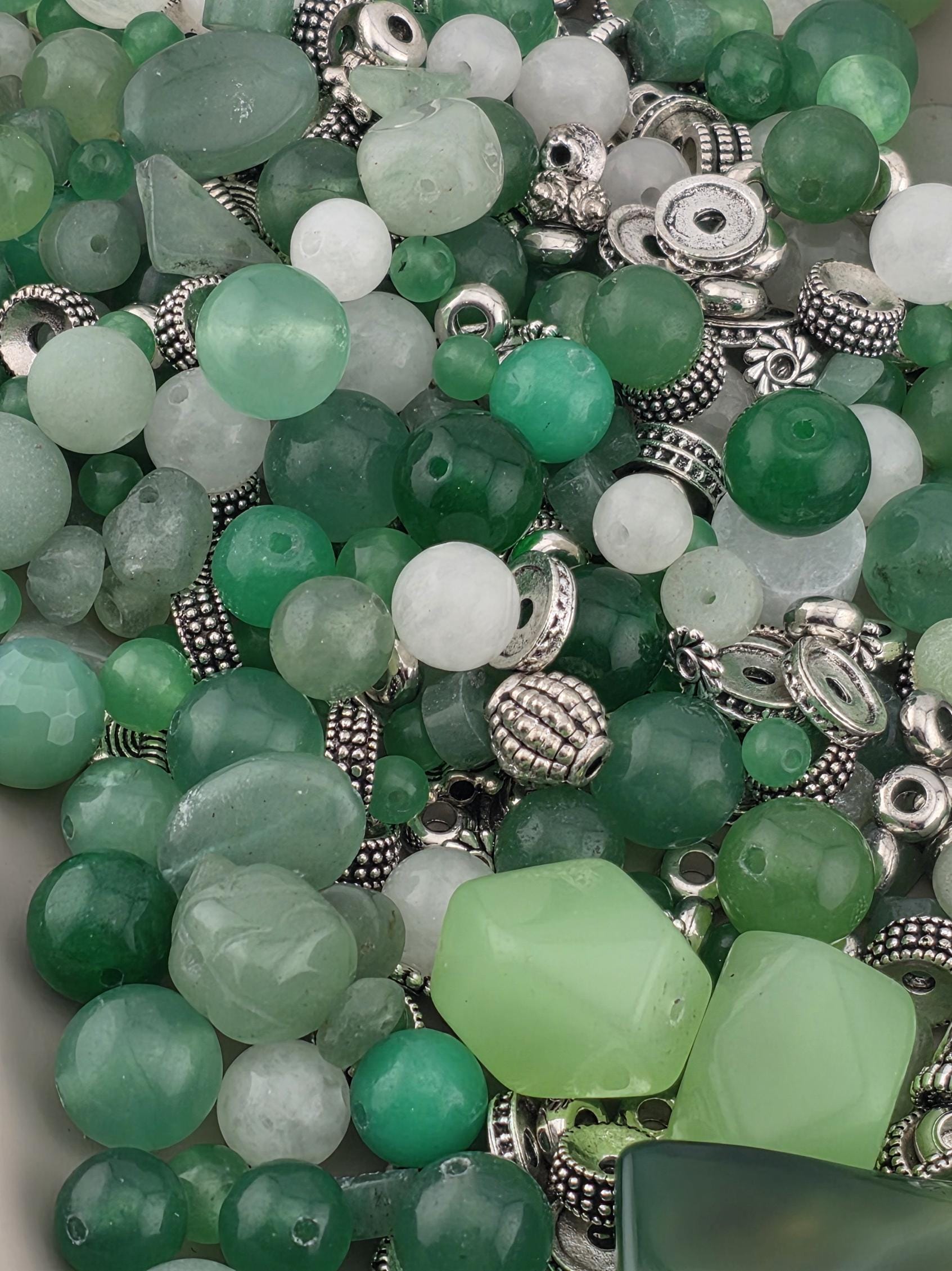 Gemstone Bead Mix: "Good Fortune Fusion" 2 oz Bulk Lot