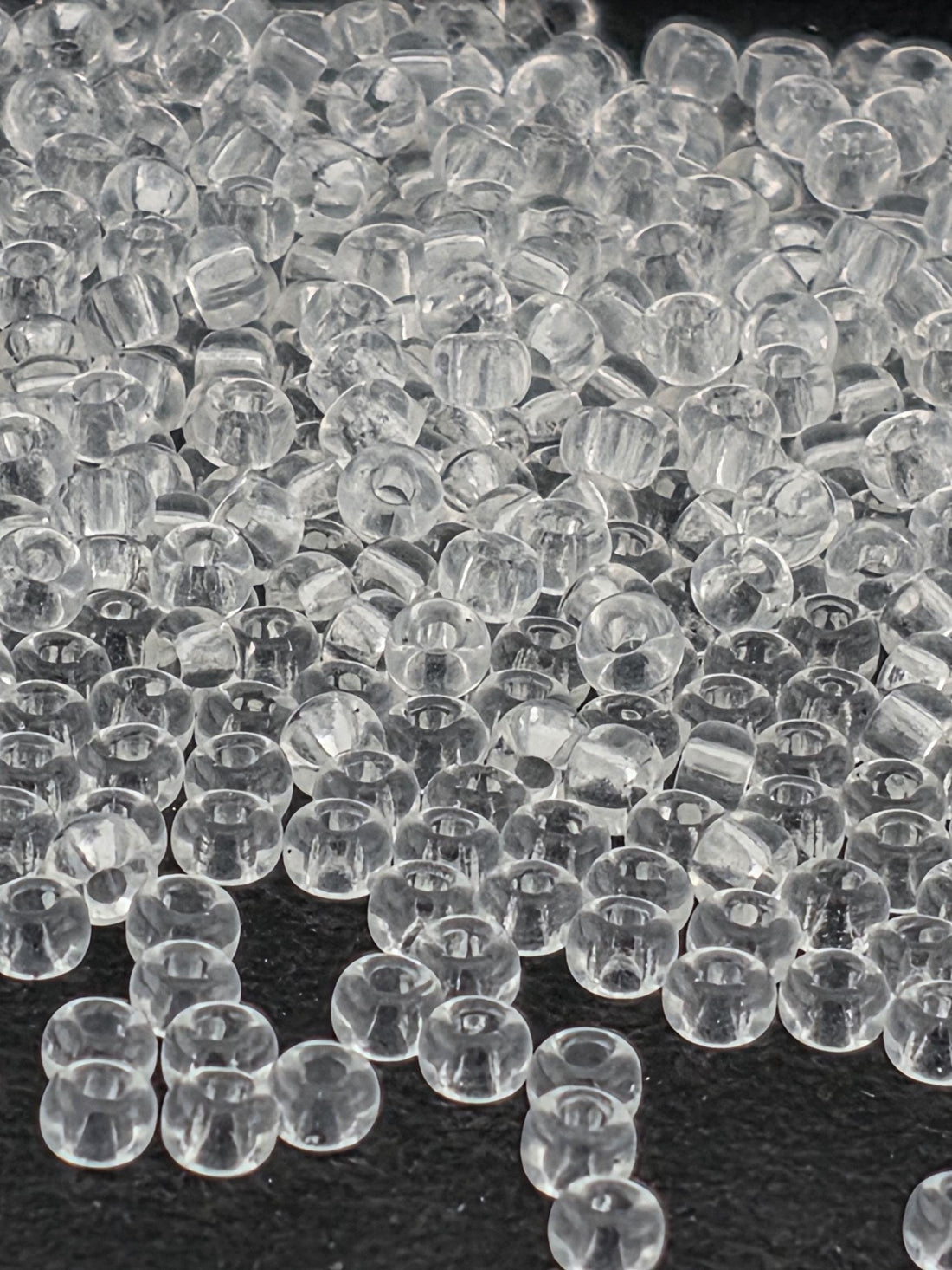 Crystal Transparent Miyuki Rocaille Size 8/0 (20g pkg)