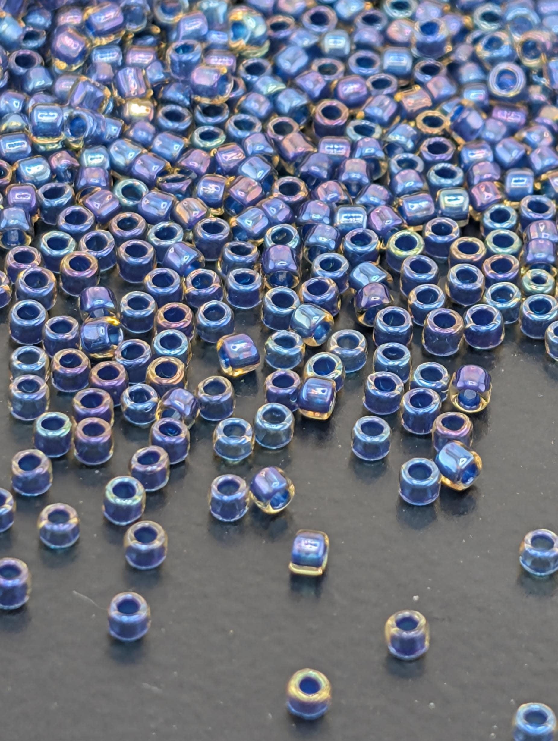 Toho Rainbow Light Yellow Seed Beads (Size 15/0, 2.5" Tube)