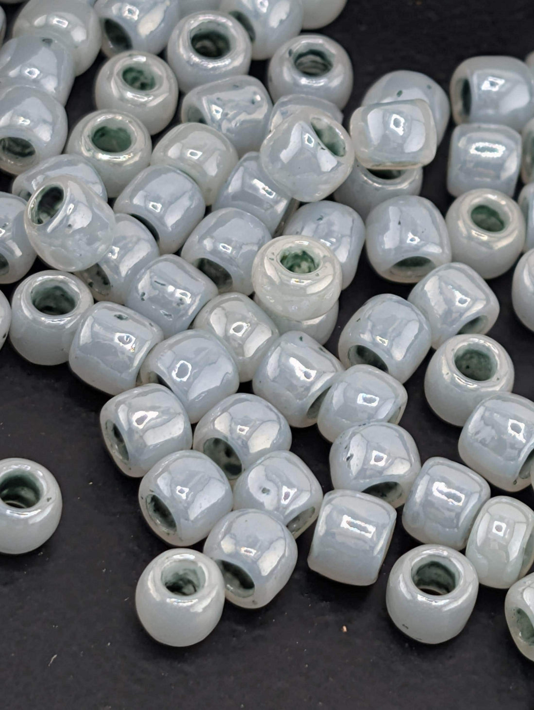 Toho Japanese Seed Beads, Size 6/0: Seafoam Luster, 2.5" Tube ~8-9g