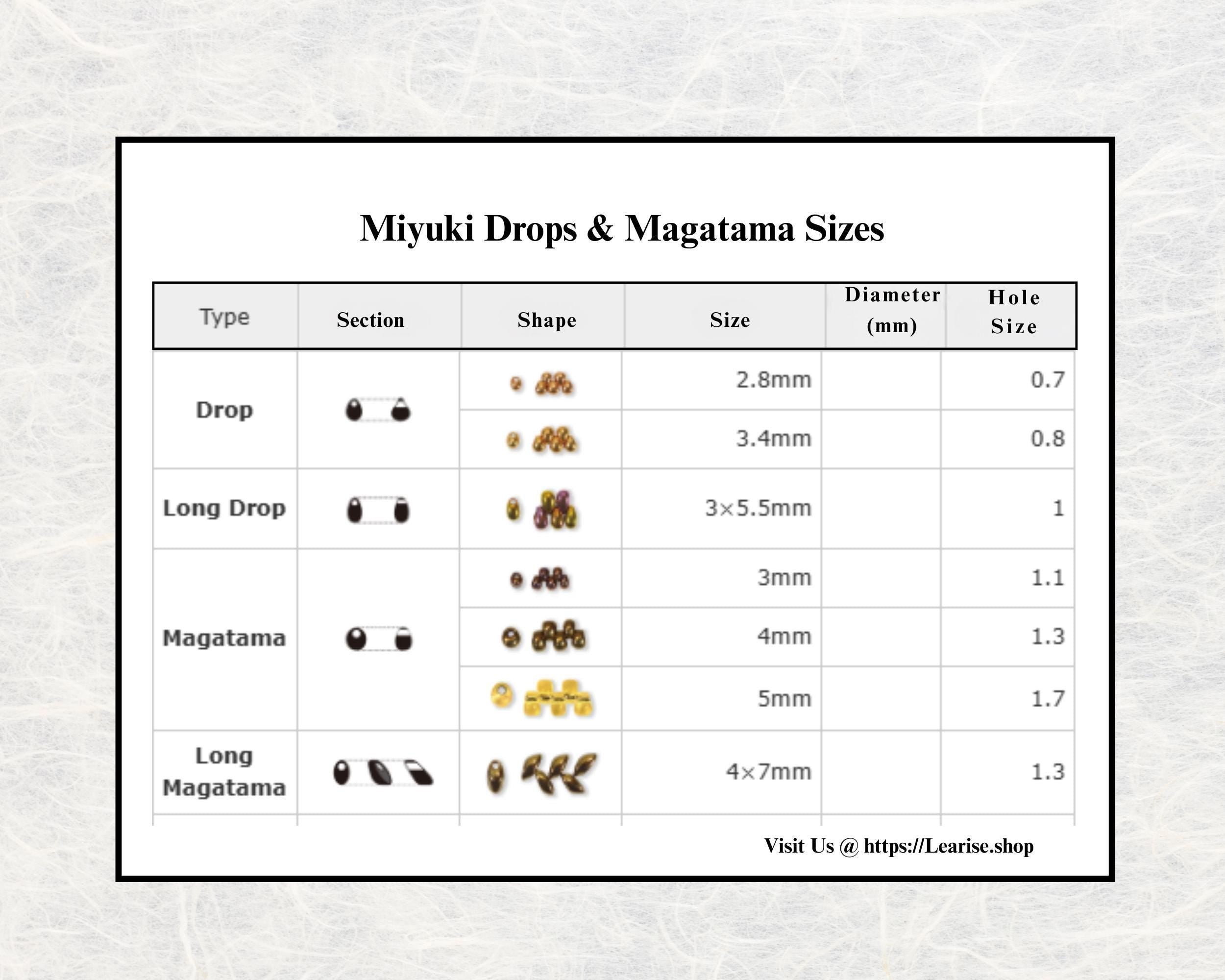 Miyuki Yellow Drop Beads, Silver-Lined (3.4mm, 15g Pack)