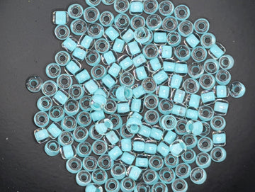 Seed Beads: Matsuno Translucent Sea Foam (Size 6, 15g Pack)