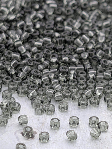 4744SB Transparent Grey 11/0 Round Matsuno Seed Beads (15g, ~1650 pcs)