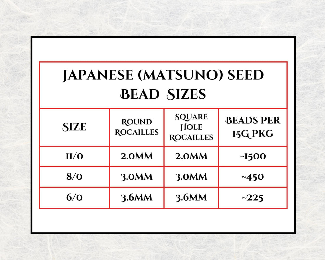 Matsuno Seed Beads Dark Orange, Matte Glass (Size 6, 15g, ~180 pcs)