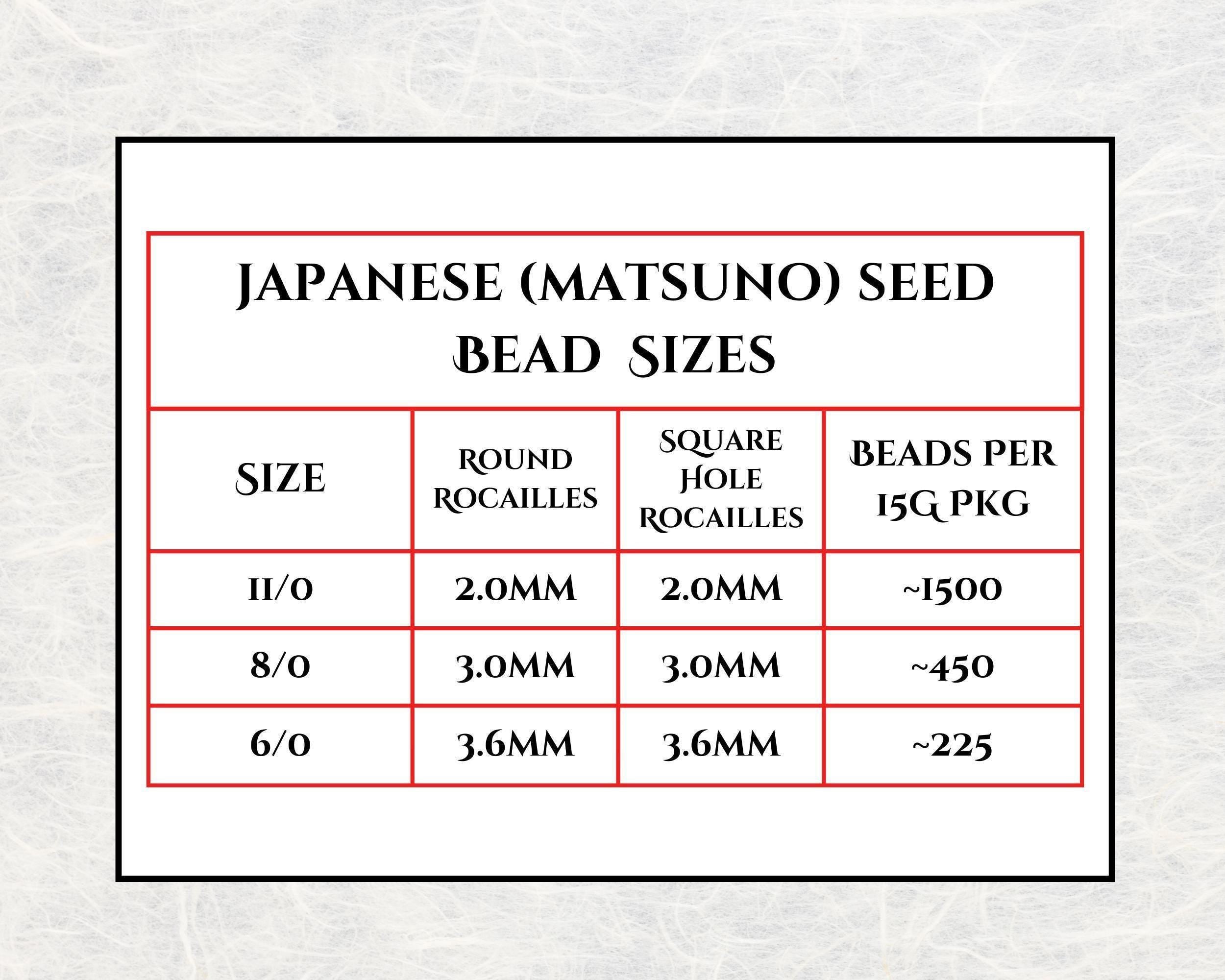 Transparent Silver-Lined Root Beer Seed Beads: Size 11 Round Matsuno Glass