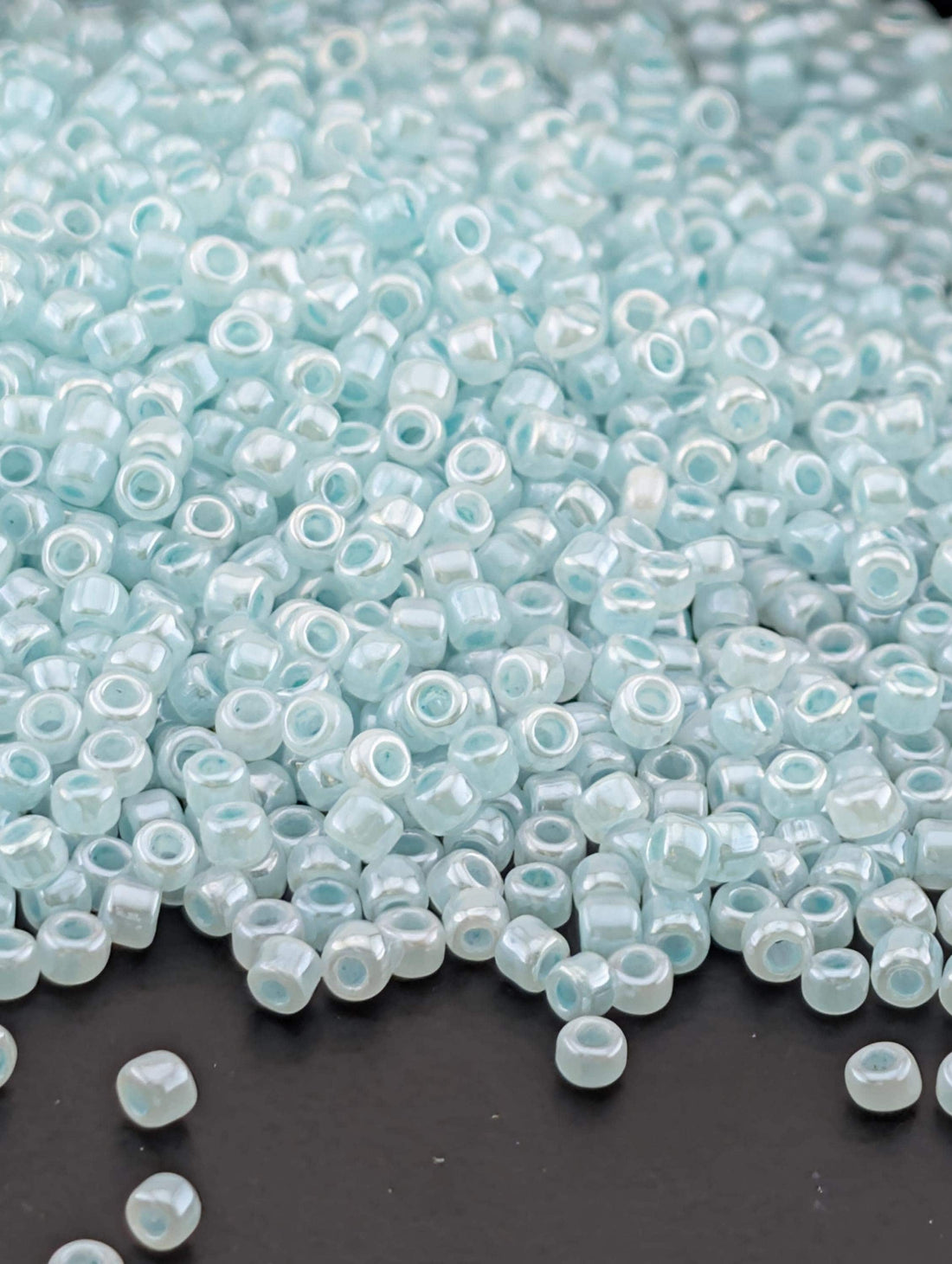 1740SB Opaque Ceylon Pastel Blue 11/0 Round Matsuno Seed Beads (15g, ~1650 pcs)