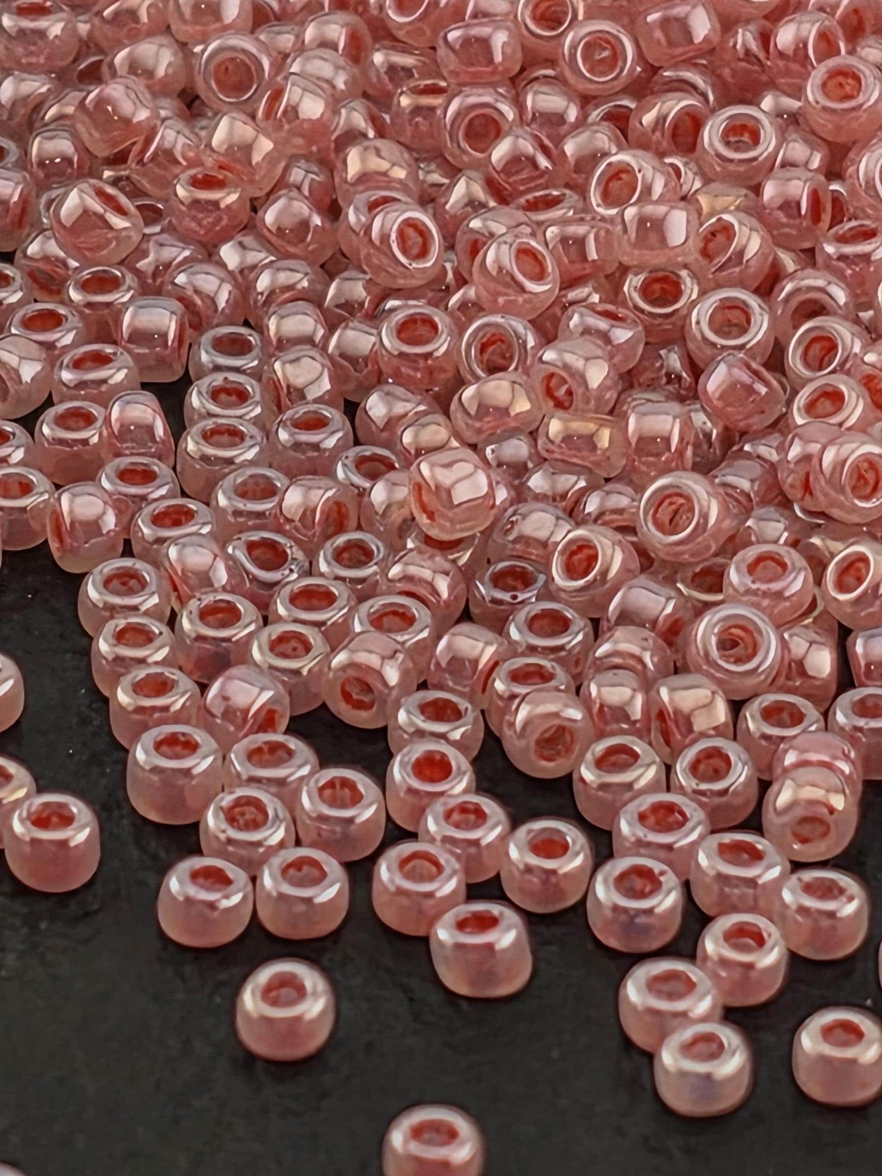 1736SB Opaque Ceylon Pastel Pink 11/0 Round Matsuno Seed Beads (15g, ~1650 pcs)