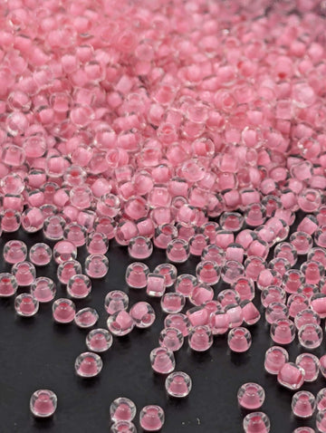 Seed Beads: Dusty Rose Translucent Inside Dyed (Matsuno 11/0)