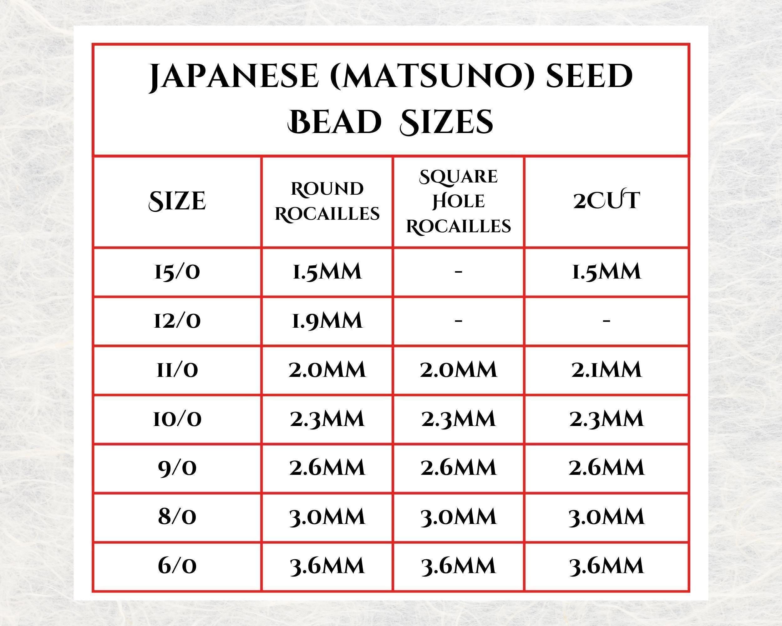 Matsuno Seed Beads: Transparent Silver-Lined Turquoise Blue, Size 6