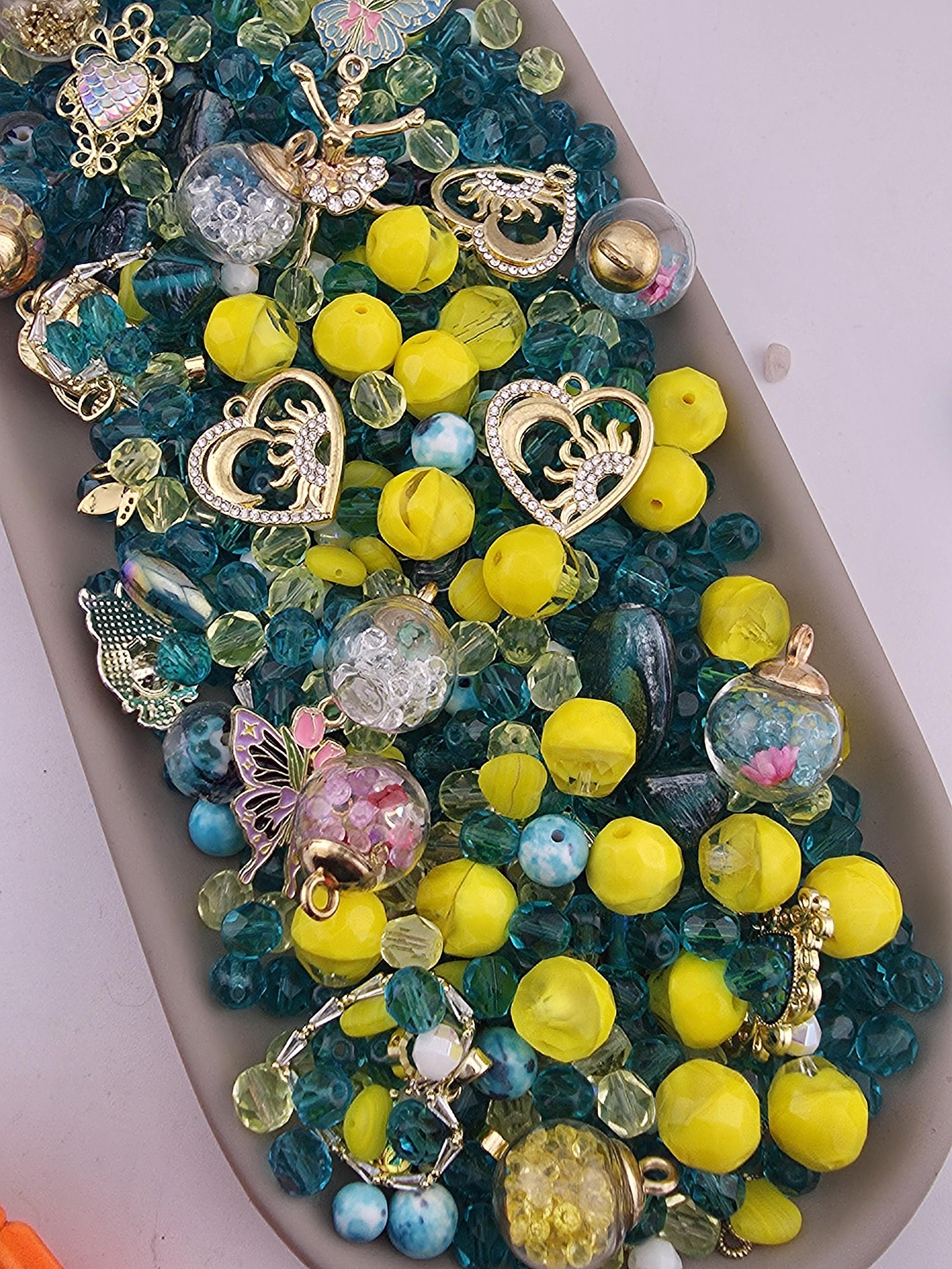 2oz Exclusive "Tropical Sunshine" Glass Bead Mix