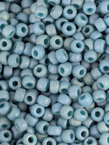 Surf Opaque Matte Glazed Rainbow Miyuki Rocaille Size 8/0 (20g pkg)