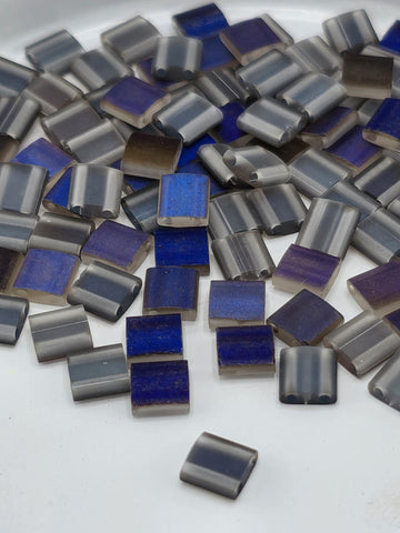 TL4556-Miyuki Tila Beads:Azure Matte SC (7.5g pkg)