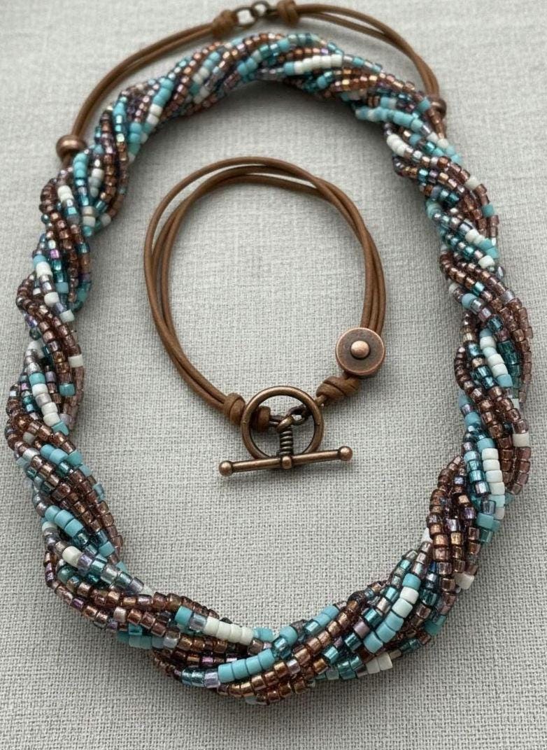 Miyuki "Sedona Sunset" Delica Mix By Learise | Size 11/0 Miyuki Delicas | 7G Pkg